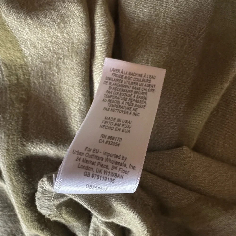 Free People / FP Beach Like a Bird green stripe midi dress Size Small - Picture 12 of 12